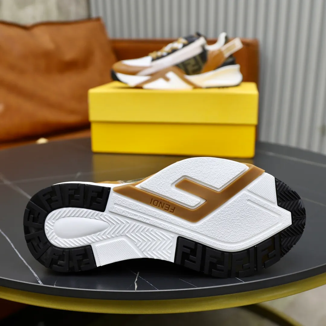 Men's men's shoes 290🔥Brand: FENDI Size: 38-44 (45, 46 customized) Grade: Original quality High version Material: Imported cowhide ➕ High-quality and comfortable lining Original lightweight non-slip outsole Style category: Travel Fashion casual shoes Versatile trend